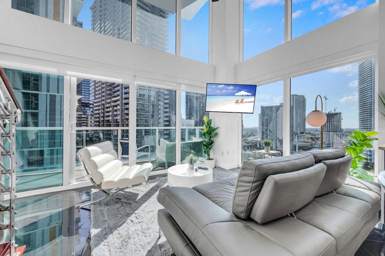 Iconic 2 Bedroom Loft Brickell-Stunning Views Miami Exterior foto