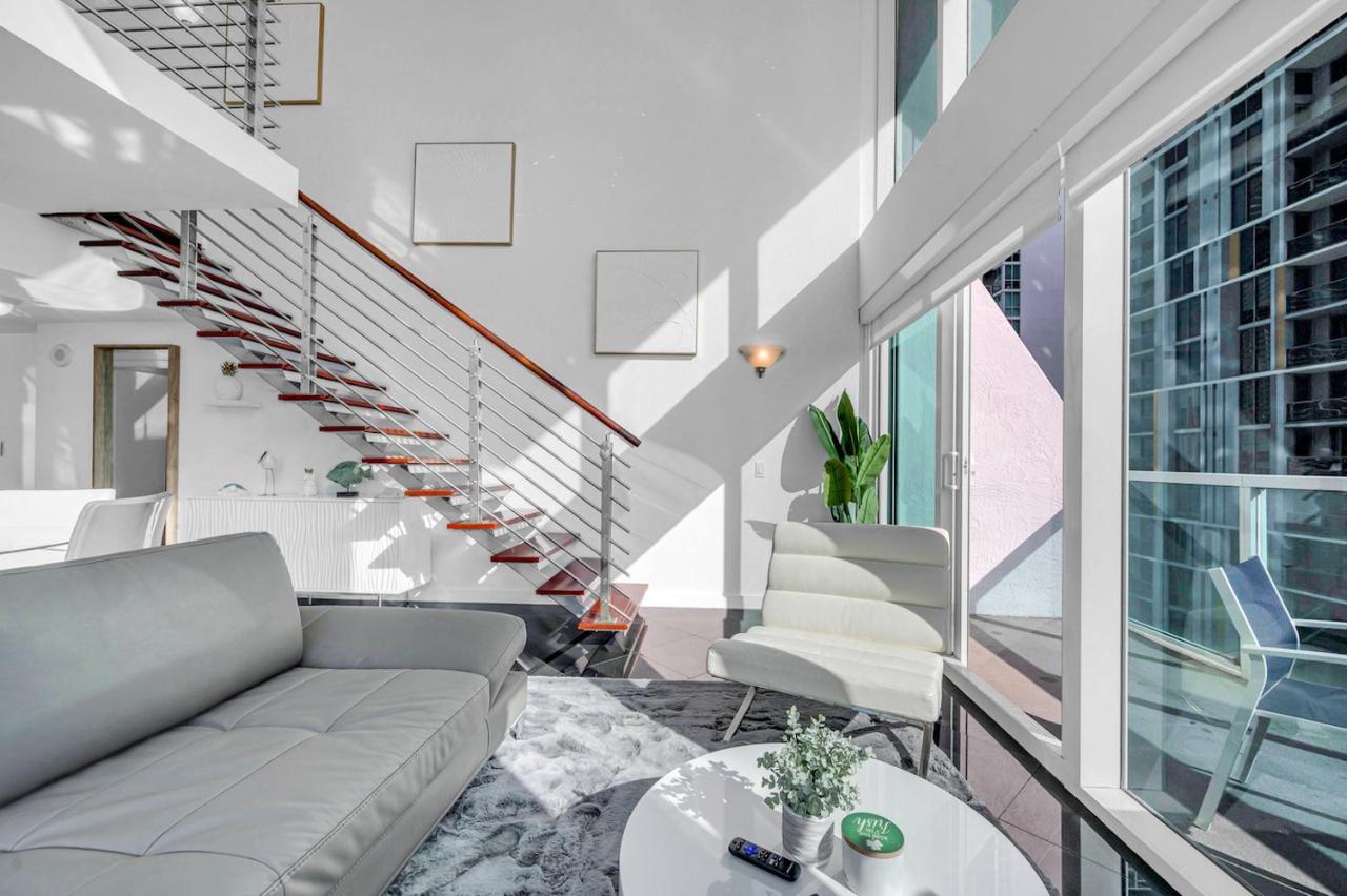 Iconic 2 Bedroom Loft Brickell-Stunning Views Miami Exterior foto