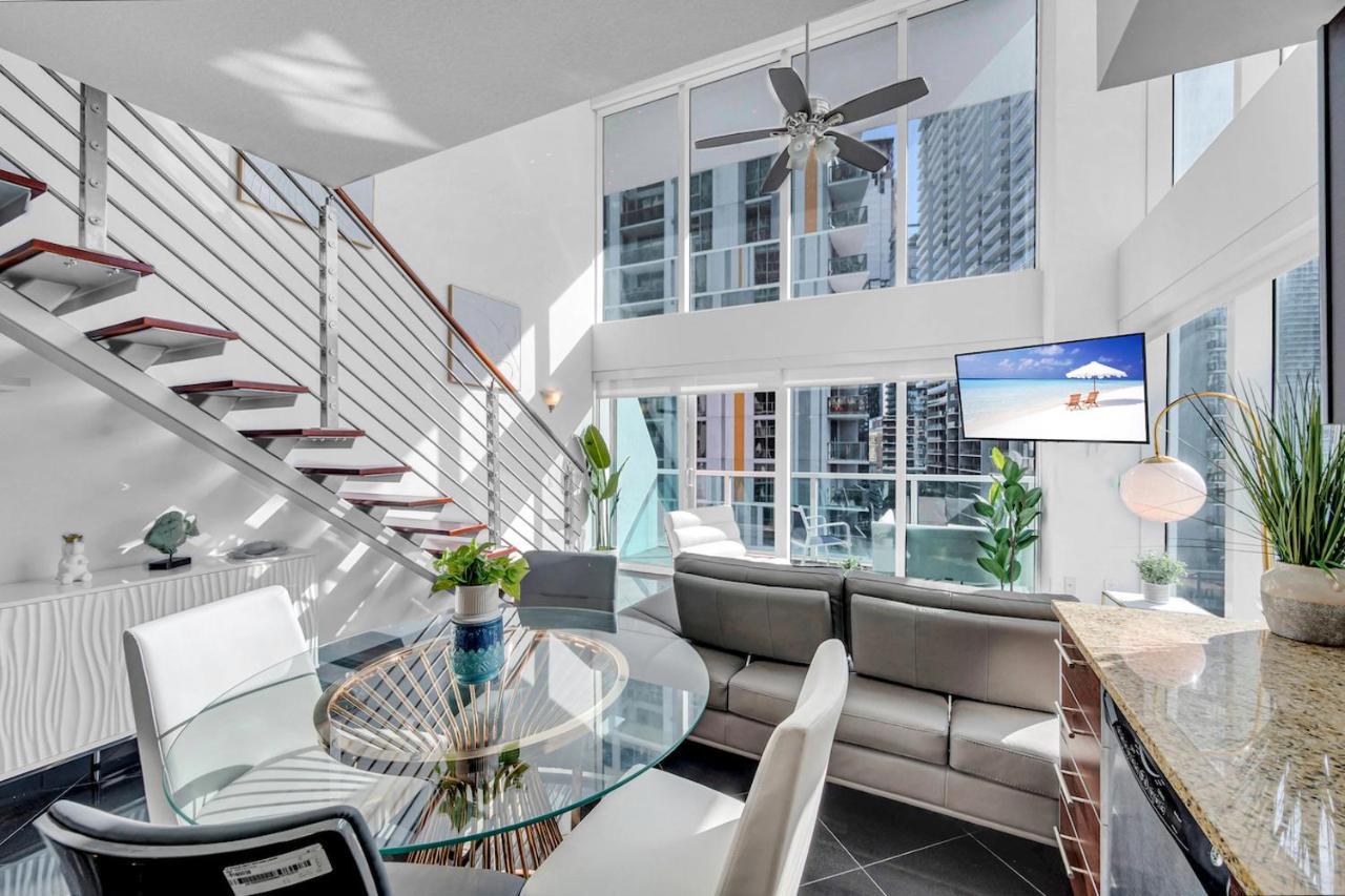 Iconic 2 Bedroom Loft Brickell-Stunning Views Miami Exterior foto